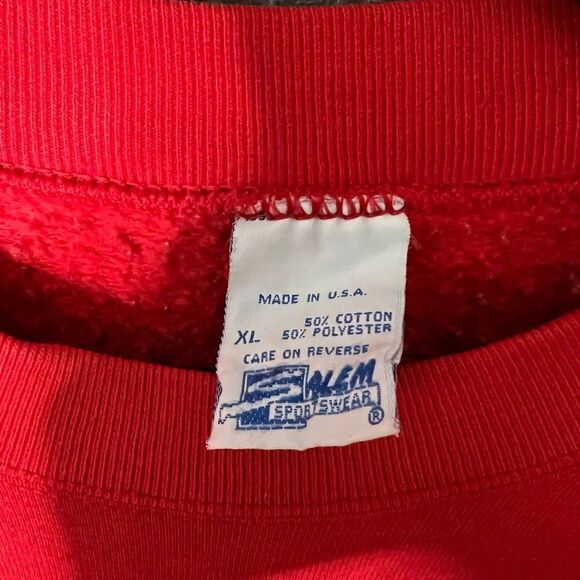 VTG 1995 49ers Crewneck USA XL - Picture 5 of 5